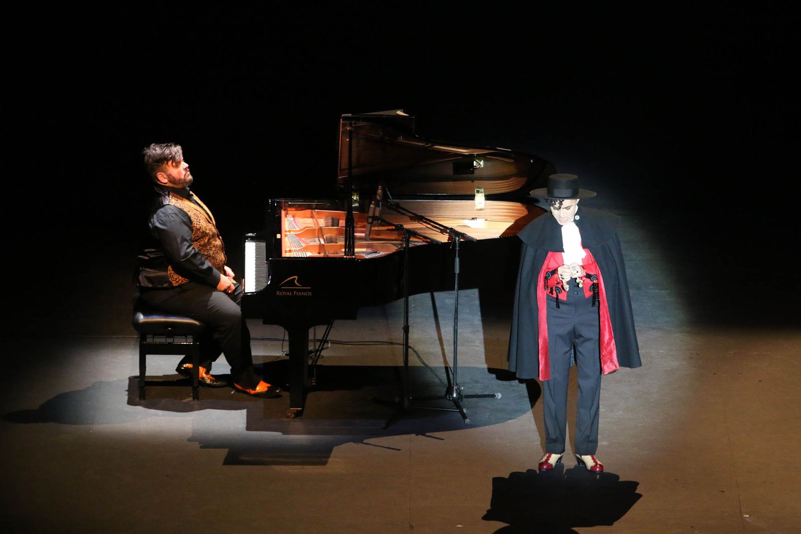 Fue un teatro musical cargado de bellos momentos.