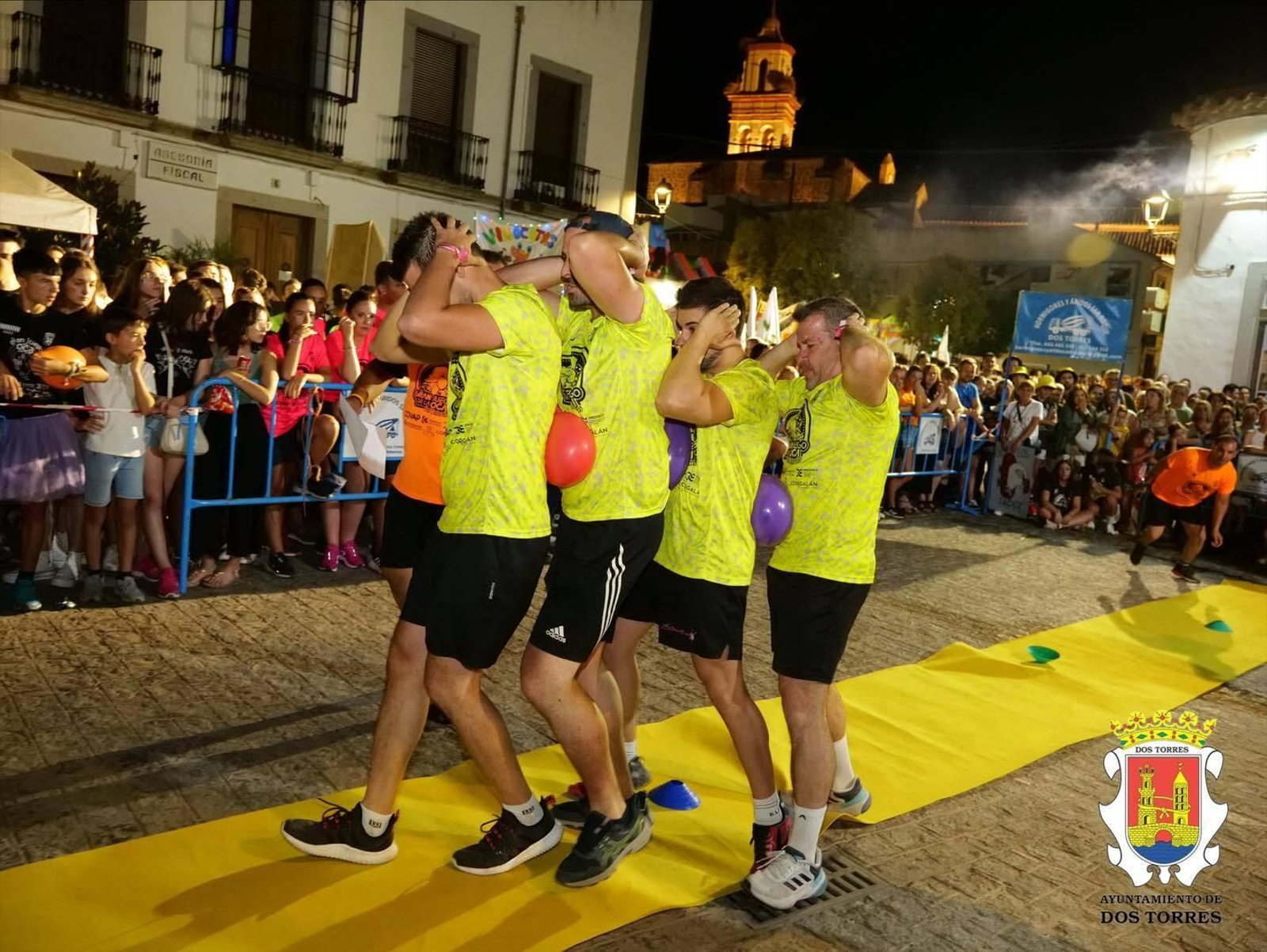 La inauguración del Gran Juego de la Oca de Dos Torres, en imágenes