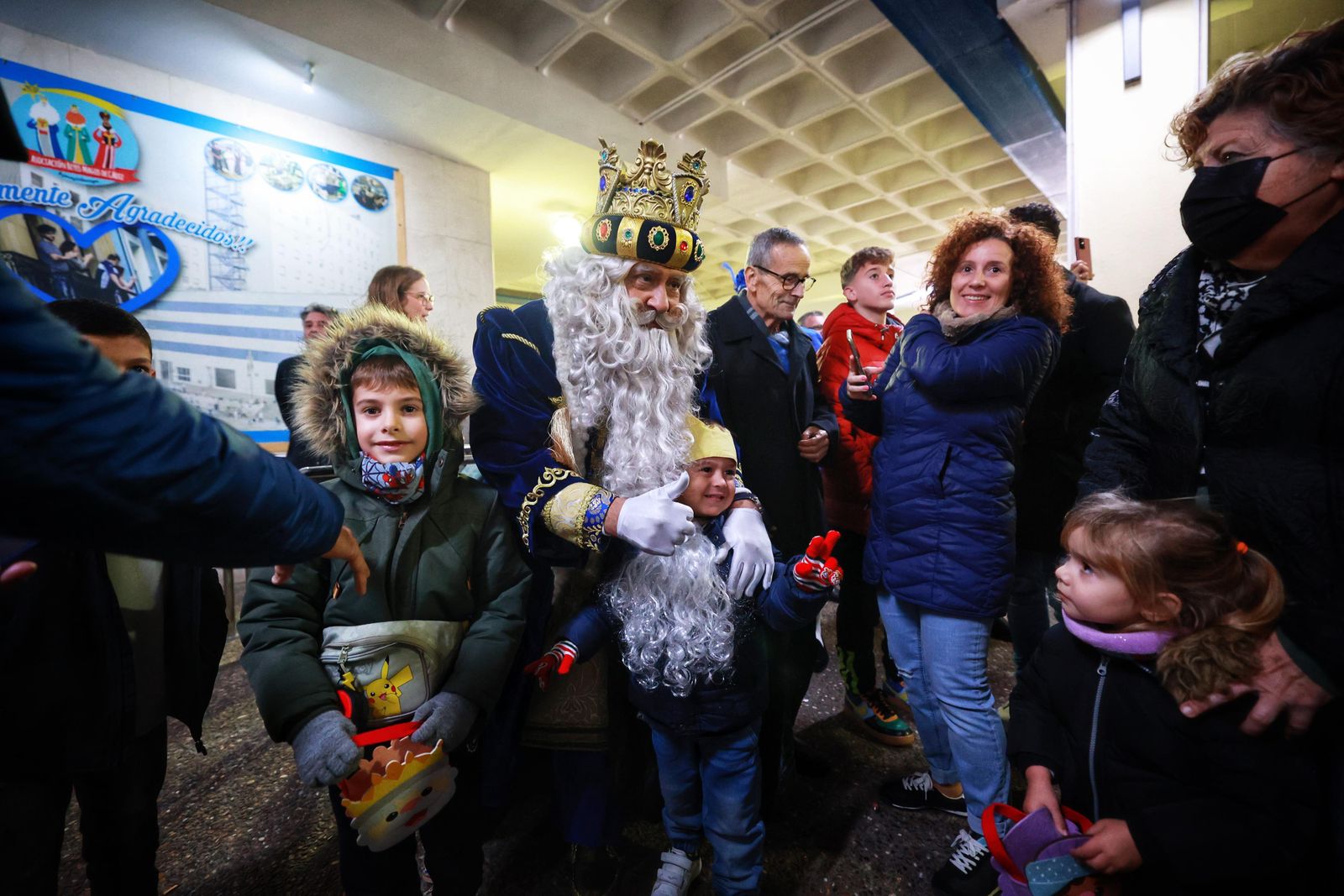 Las imágenes de la visita de los Reyes Magos a Cádiz