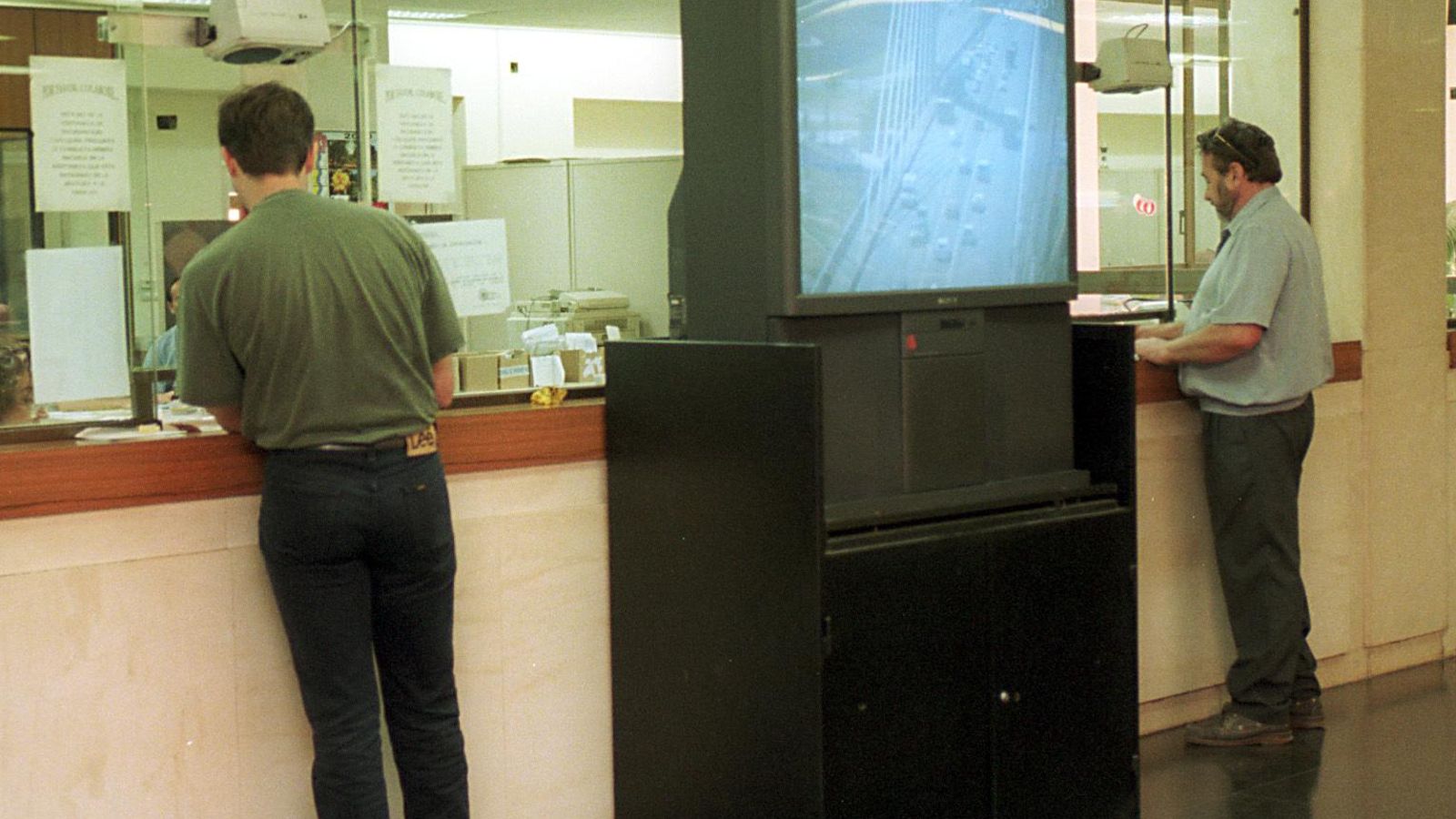 Una oficina de Tráfico.