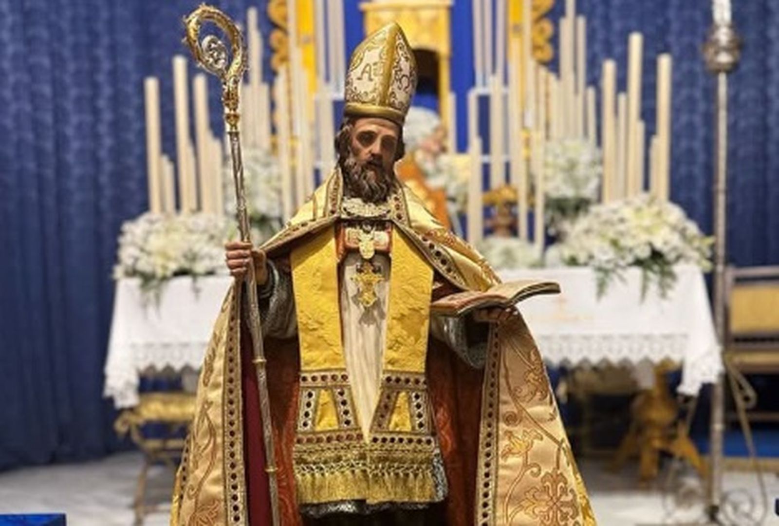 La imagen de San Isidoro, una figura capital en el saber de la humanidad