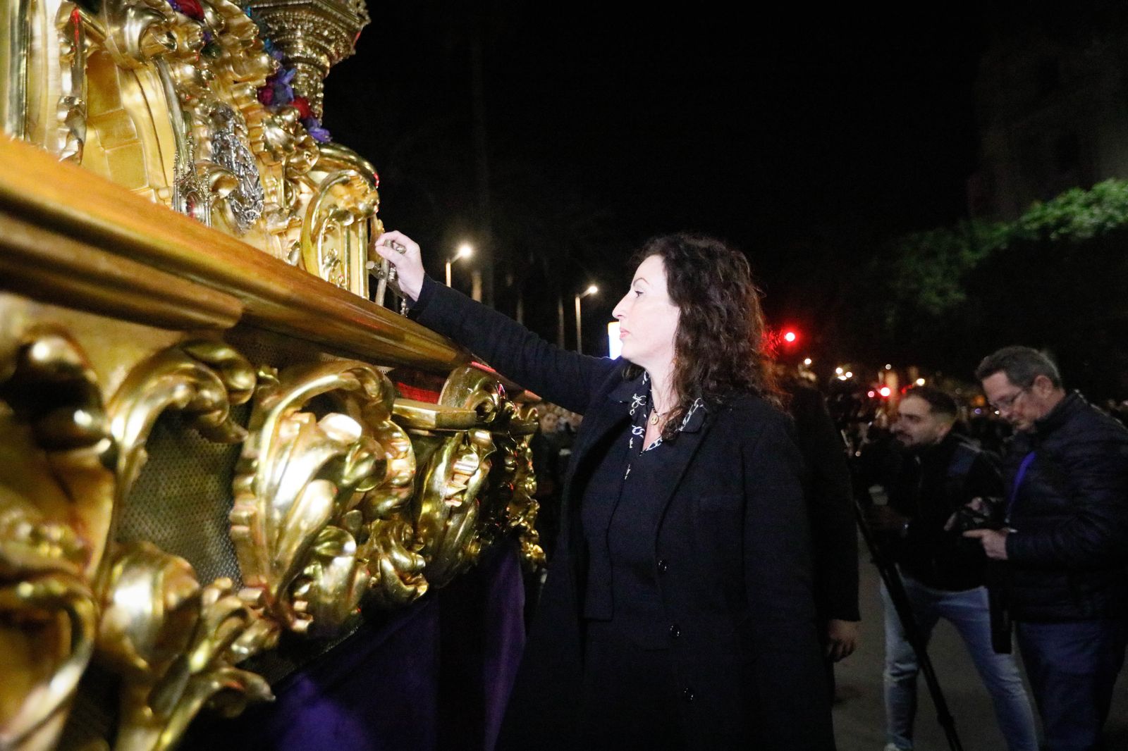 La procesión del Encuentro, en imágenes