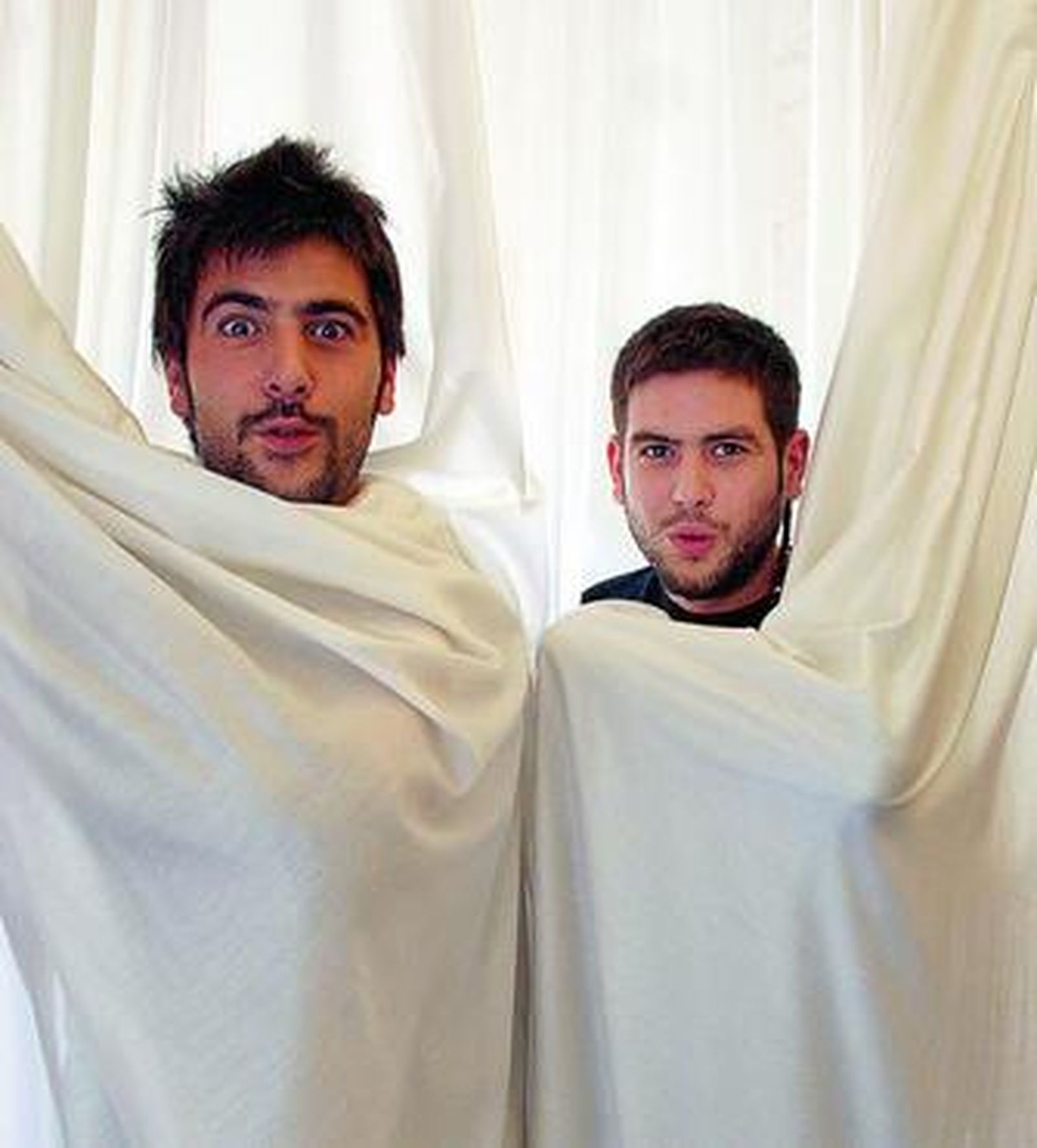 Los hermanos David y José Muñoz, Estopa.