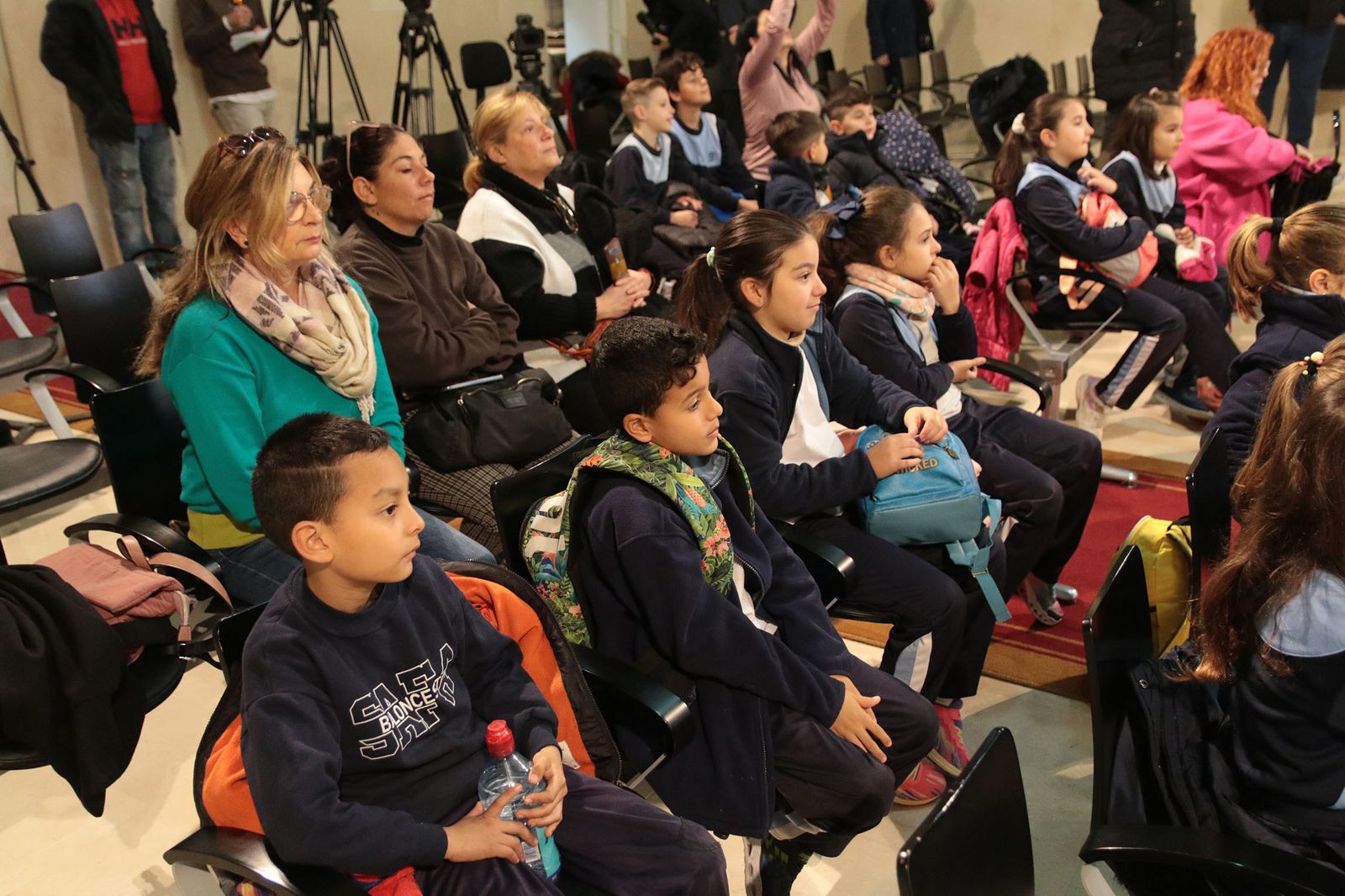 Los alumnos de la SAFA, concejales por un día