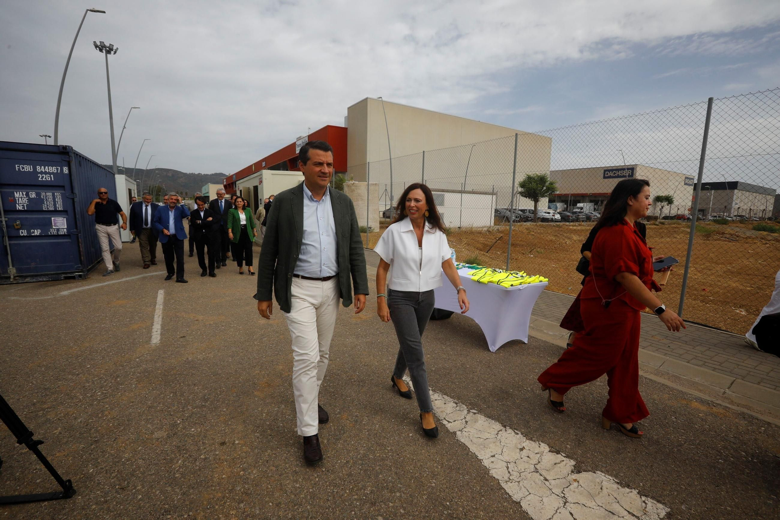 El inicio de las obras de la tercera fase del parque logístico de Córdoba, en imágenes