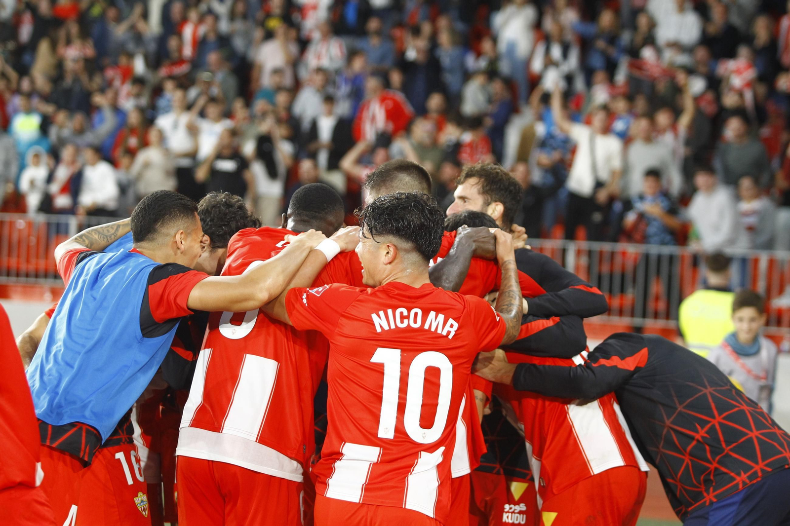 Las mejores imágenes del U.D. Almería-Granada C.F