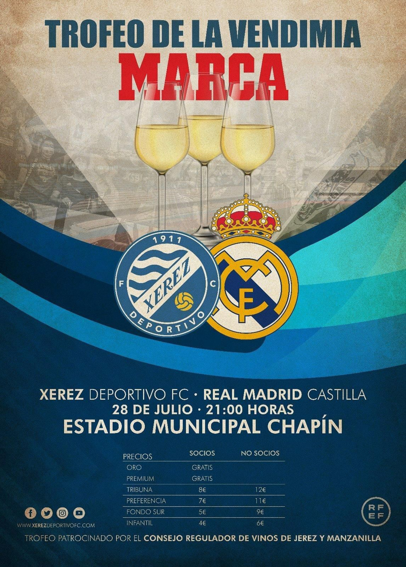 Cartel del Trofeo de la Vendimia.