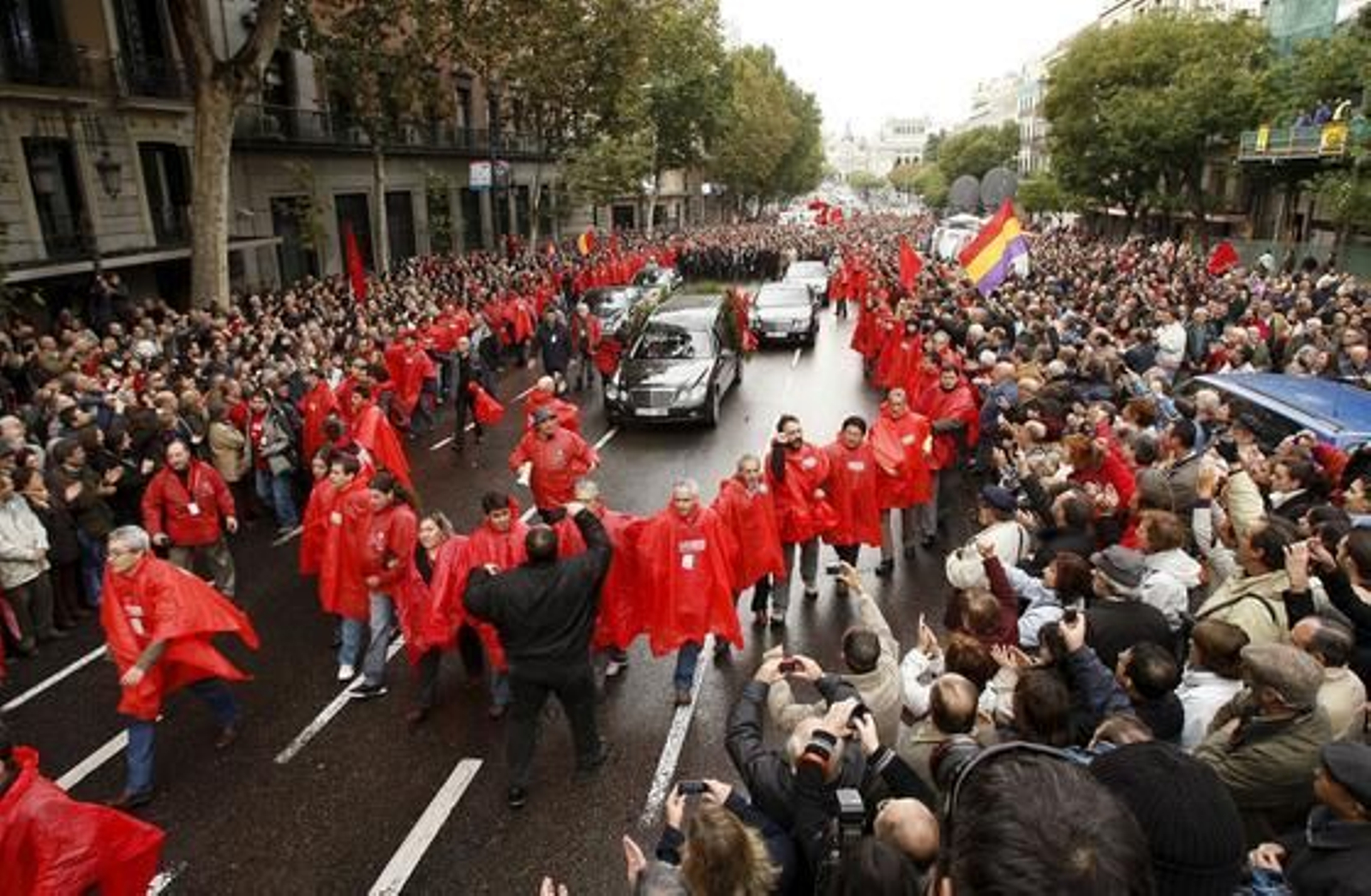 Homenaje a Marcelino Camacho.

Foto: EFE