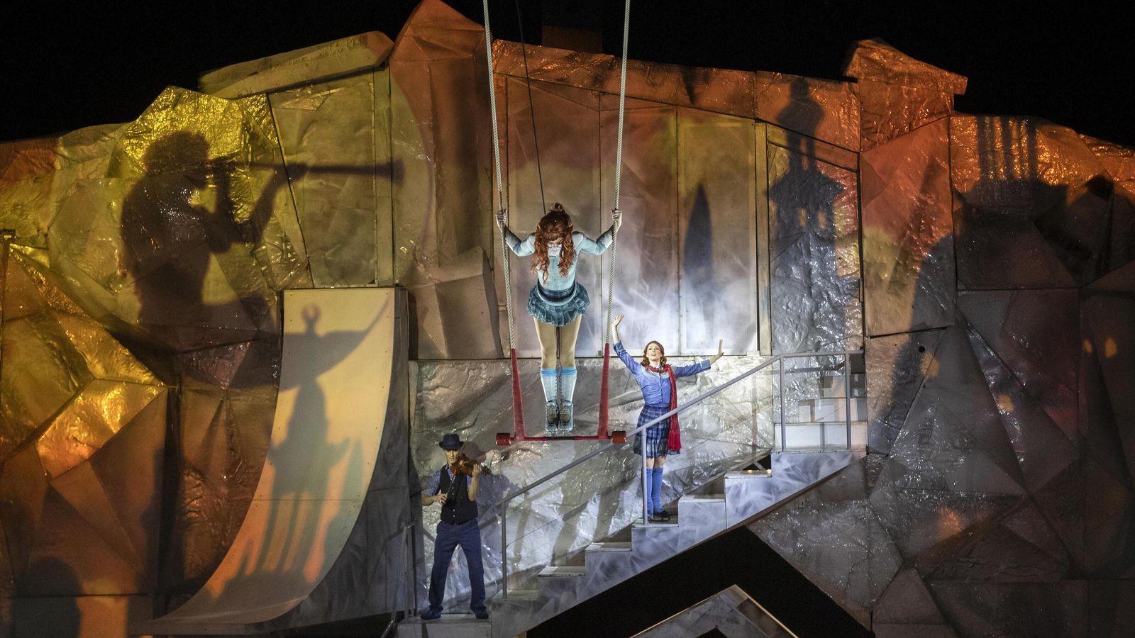 Espectar puesta en escena del Circo del Sol