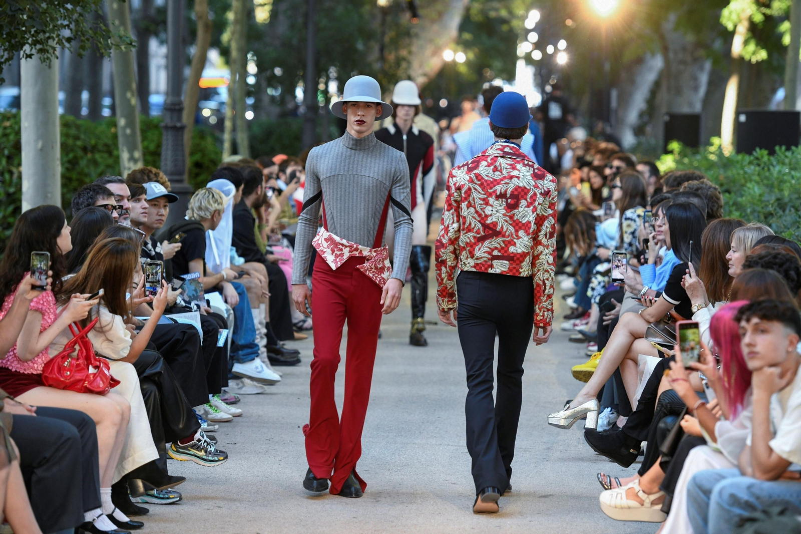 El desfile de Palomo Spain en el Paseo del Prado, en fotografías