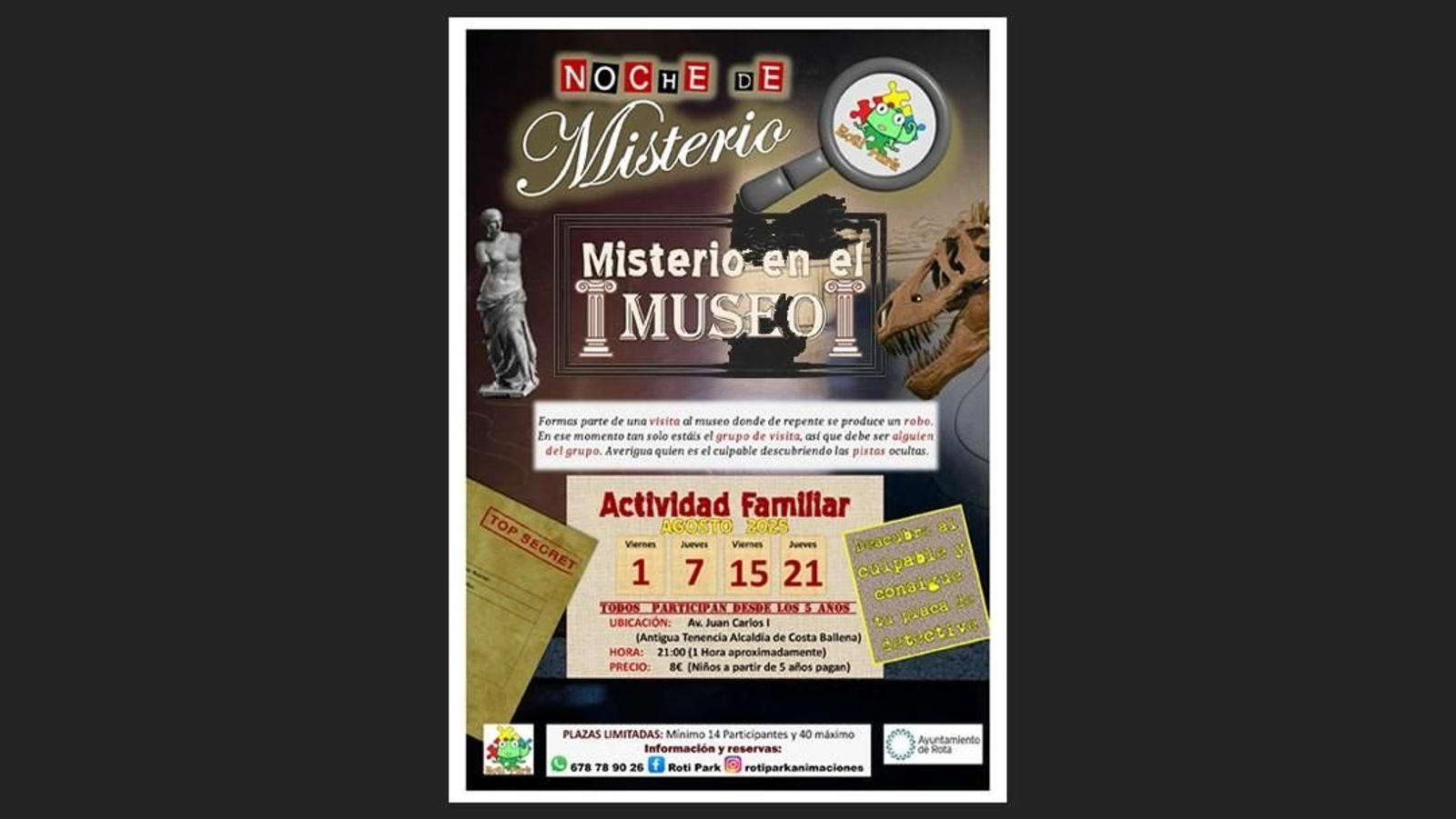 Noches de Misterio, en la antigua tenencia de Alcaldía de Costa Ballena. Rota..jpg