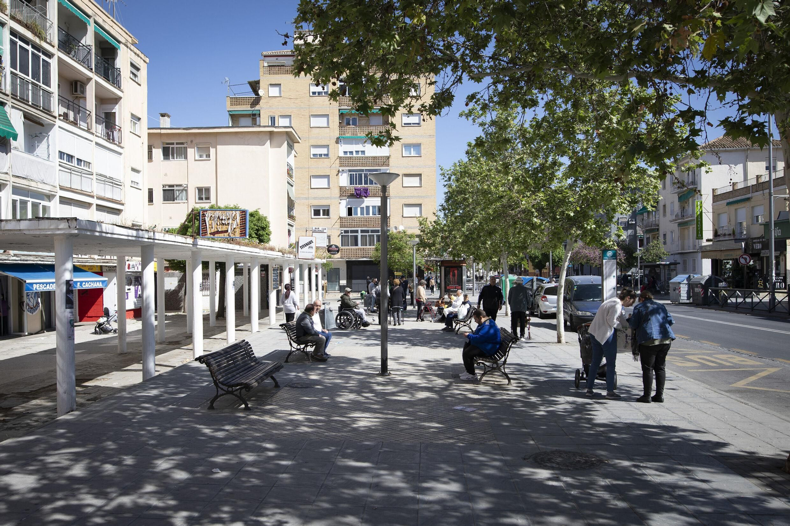 El Zaidín, las fotos de un barrio que mezcla tradición y modernidad