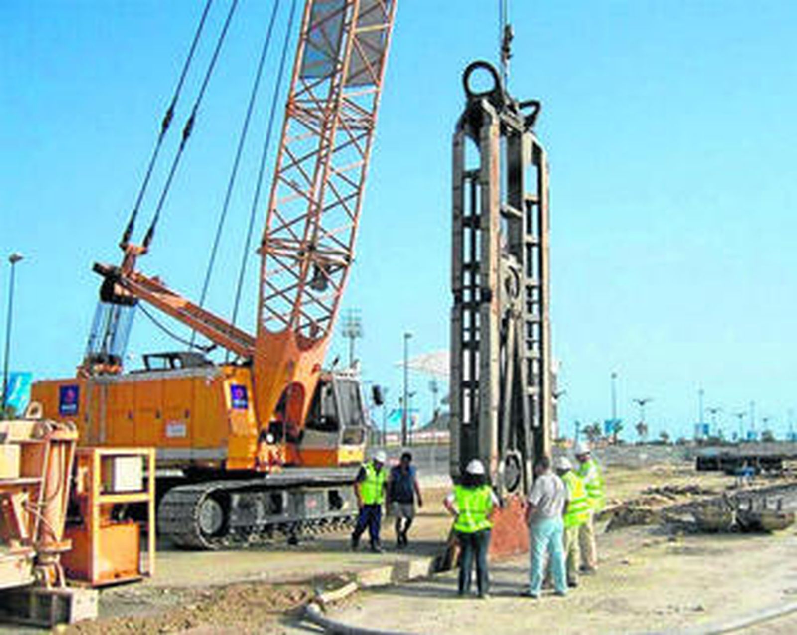 Trabajos en la zona del Martín Carpena.