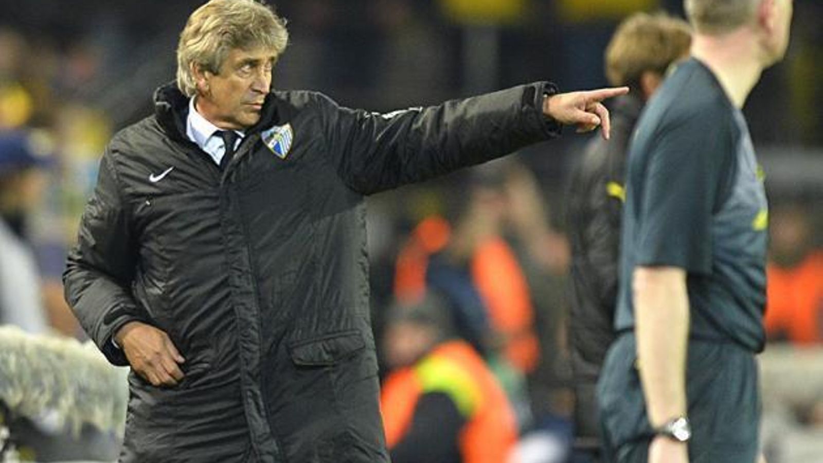 Pellegrini, durante la noche trágica de Dortmund