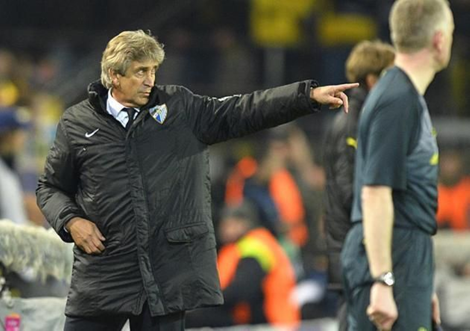 Pellegrini, durante la noche trágica de Dortmund