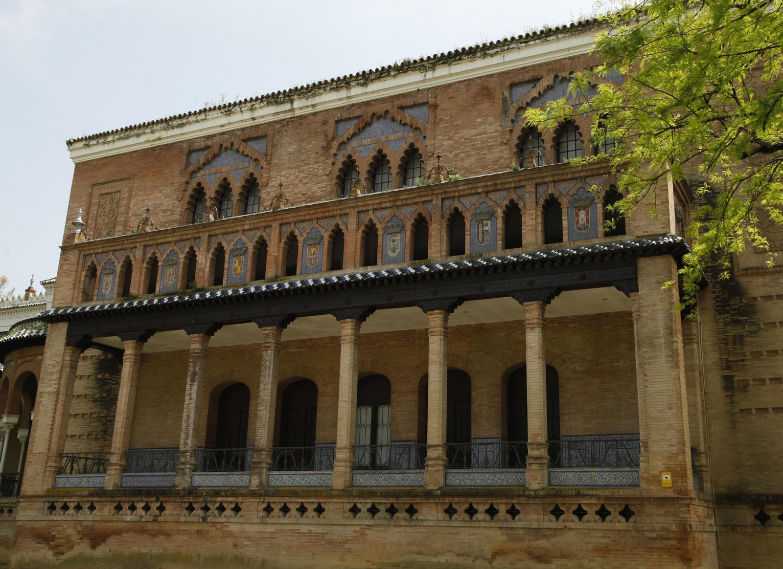 Retoques en el museo de Artes y Costumbres