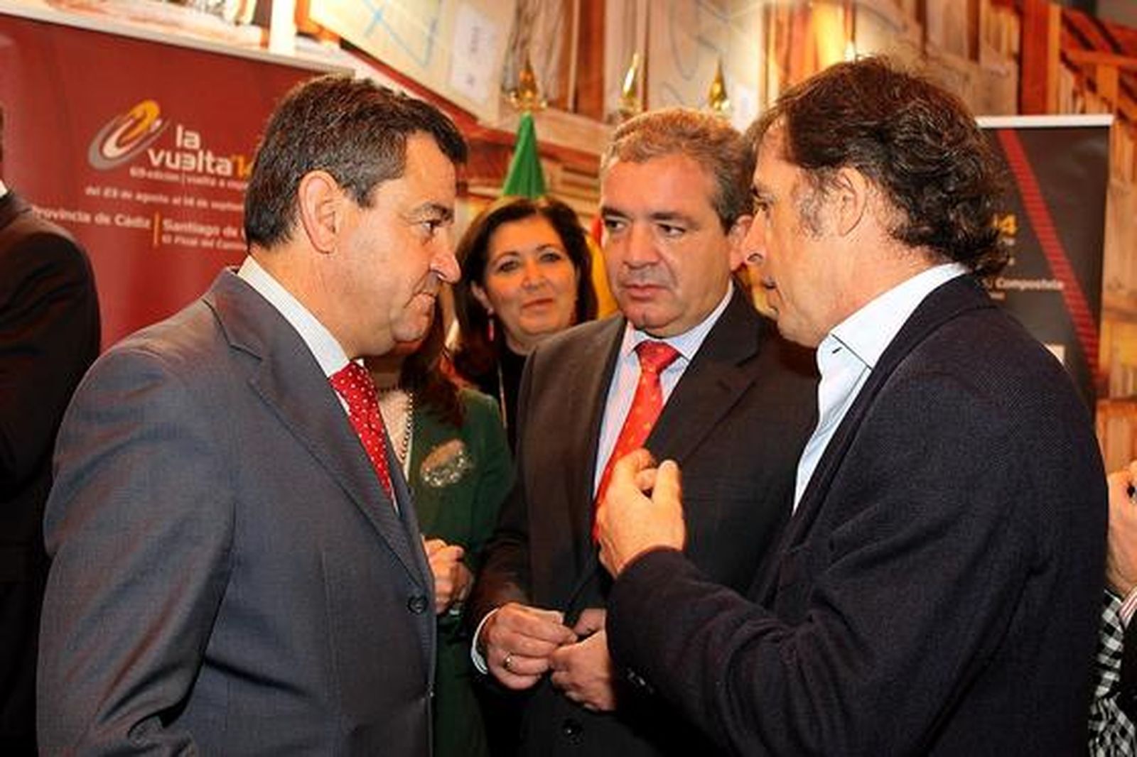 Las imágenes de las etapas gaditanas de la Vuelta en Fitur