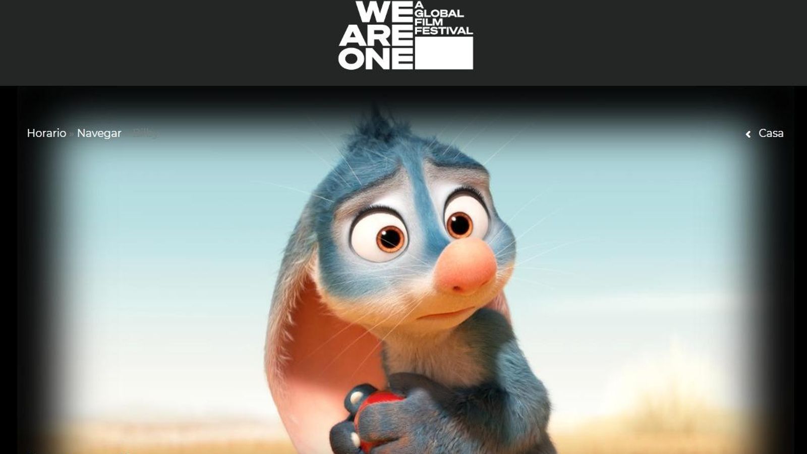 Escena del cortometraje 'Bilbi'.