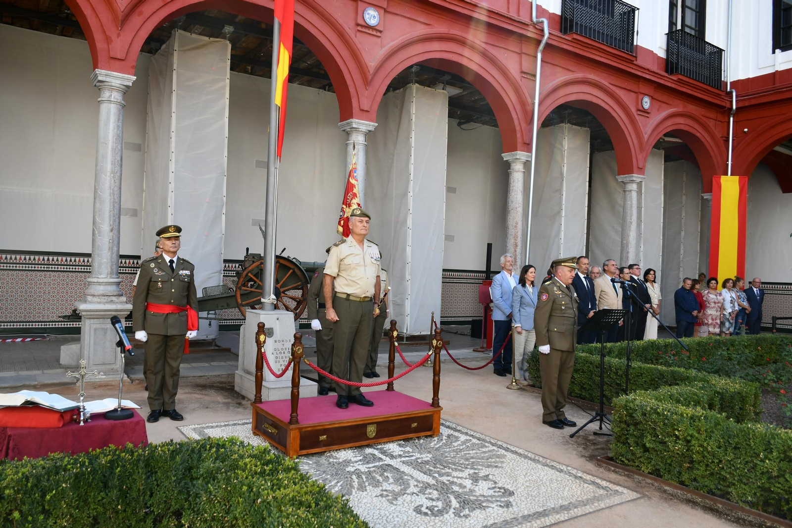 Imagen del acto institucional celebrado este viernes en Granada