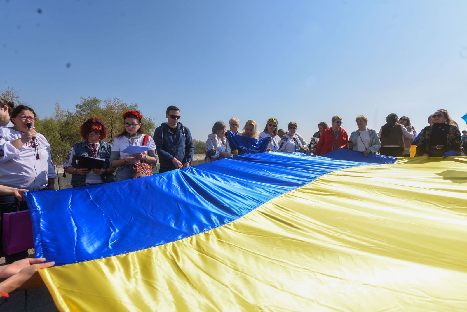 El pueblo ucraniano exige desde Córdoba libertad para Ucrania cuatro años después de la invasión rusa