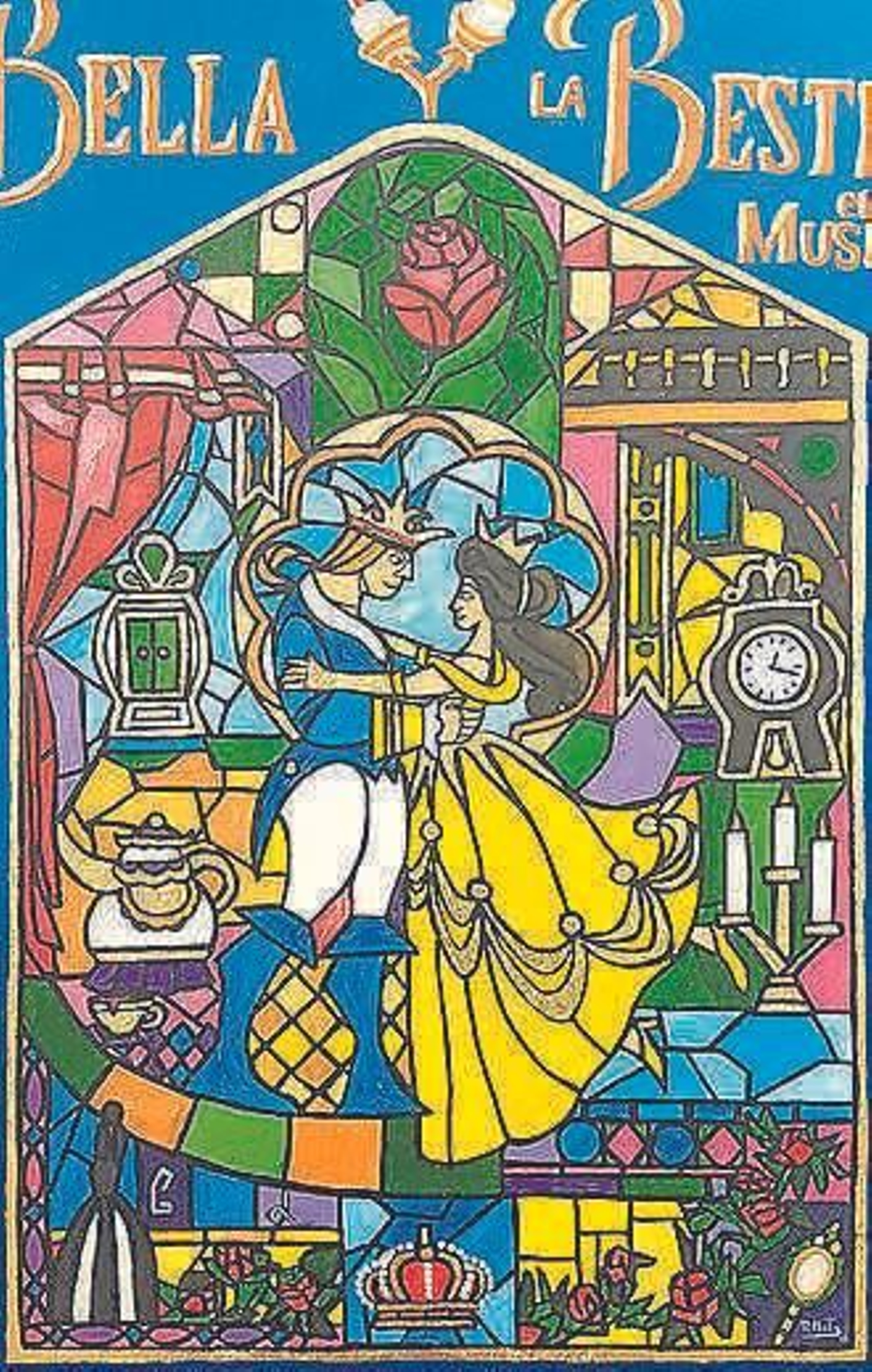 Cartel de 'La Bella y la Bestia'.