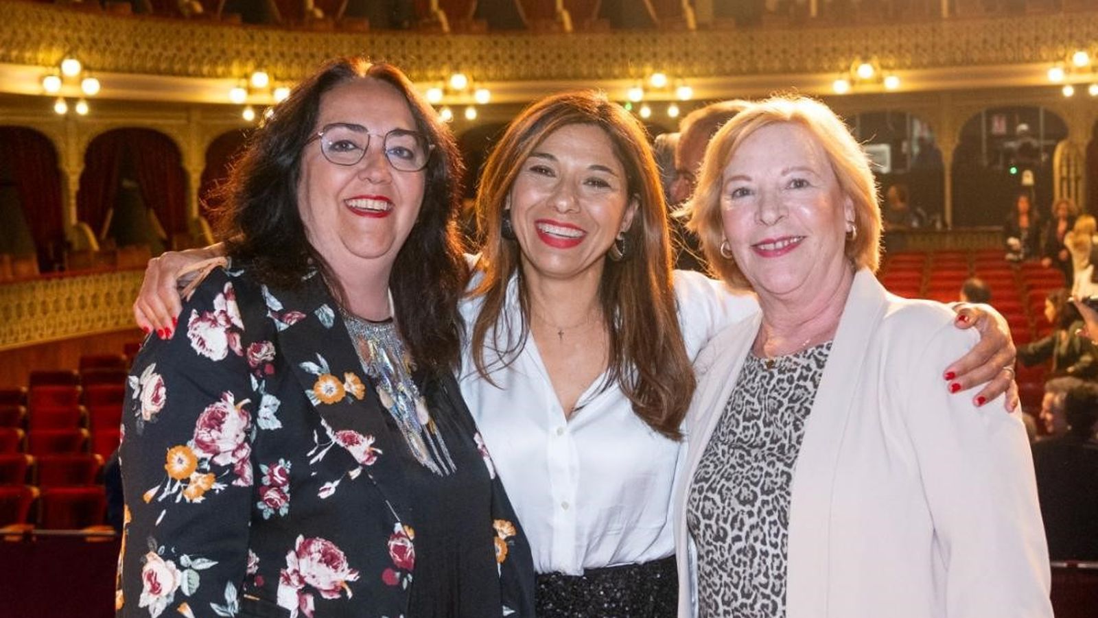 Belén Gómez, Inma Piedad y Manuela Marroquí coincidieron en la gala.