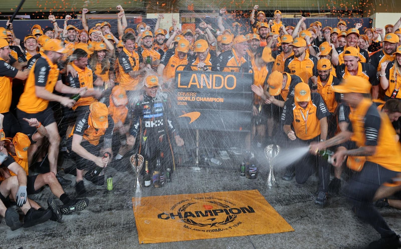 Las fotos del título mundial de Lando Norris en la Fórmula 1