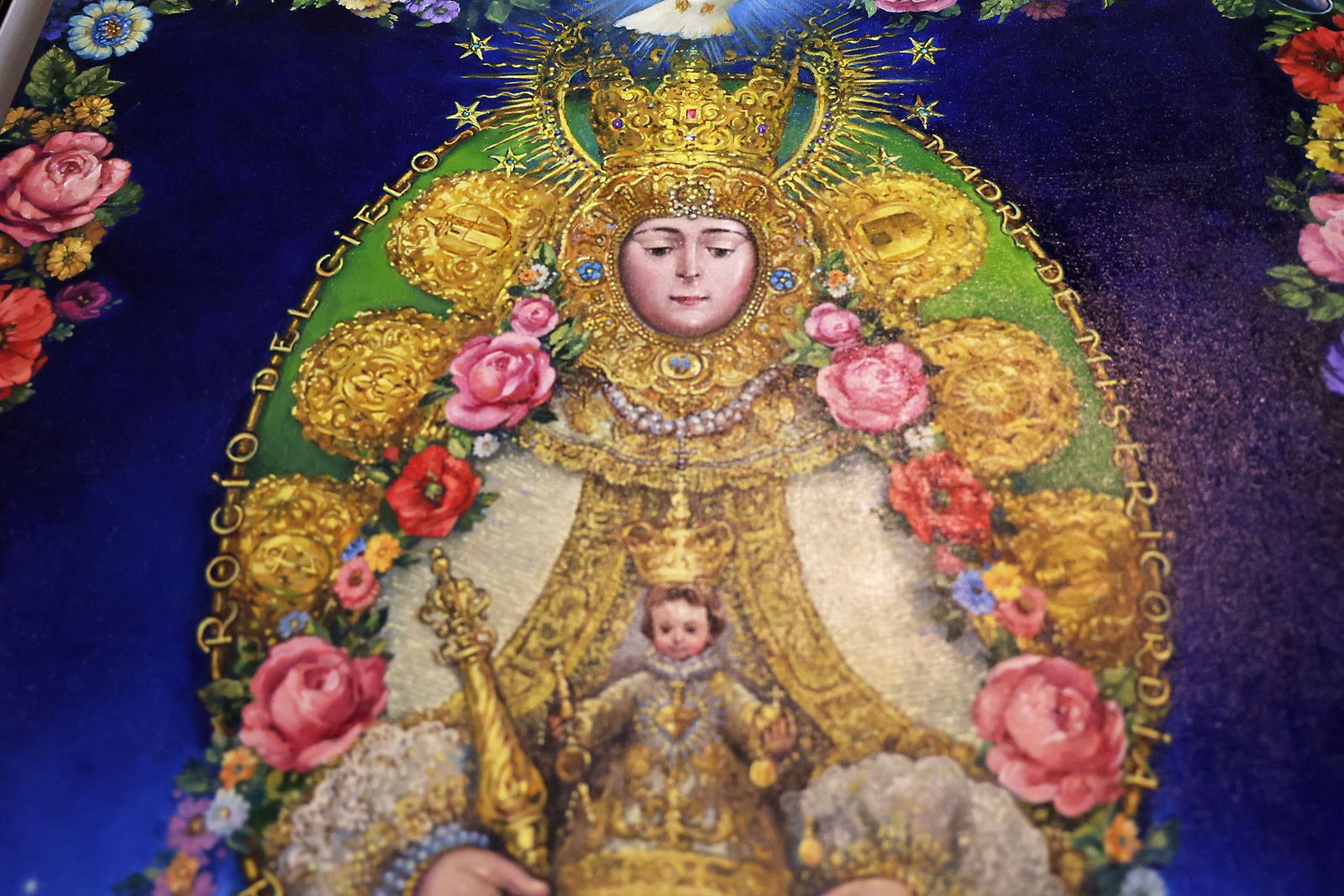 Imágenes de la inauguración de la exposición 'Sueños de Rocío. Carteles de Romería'.