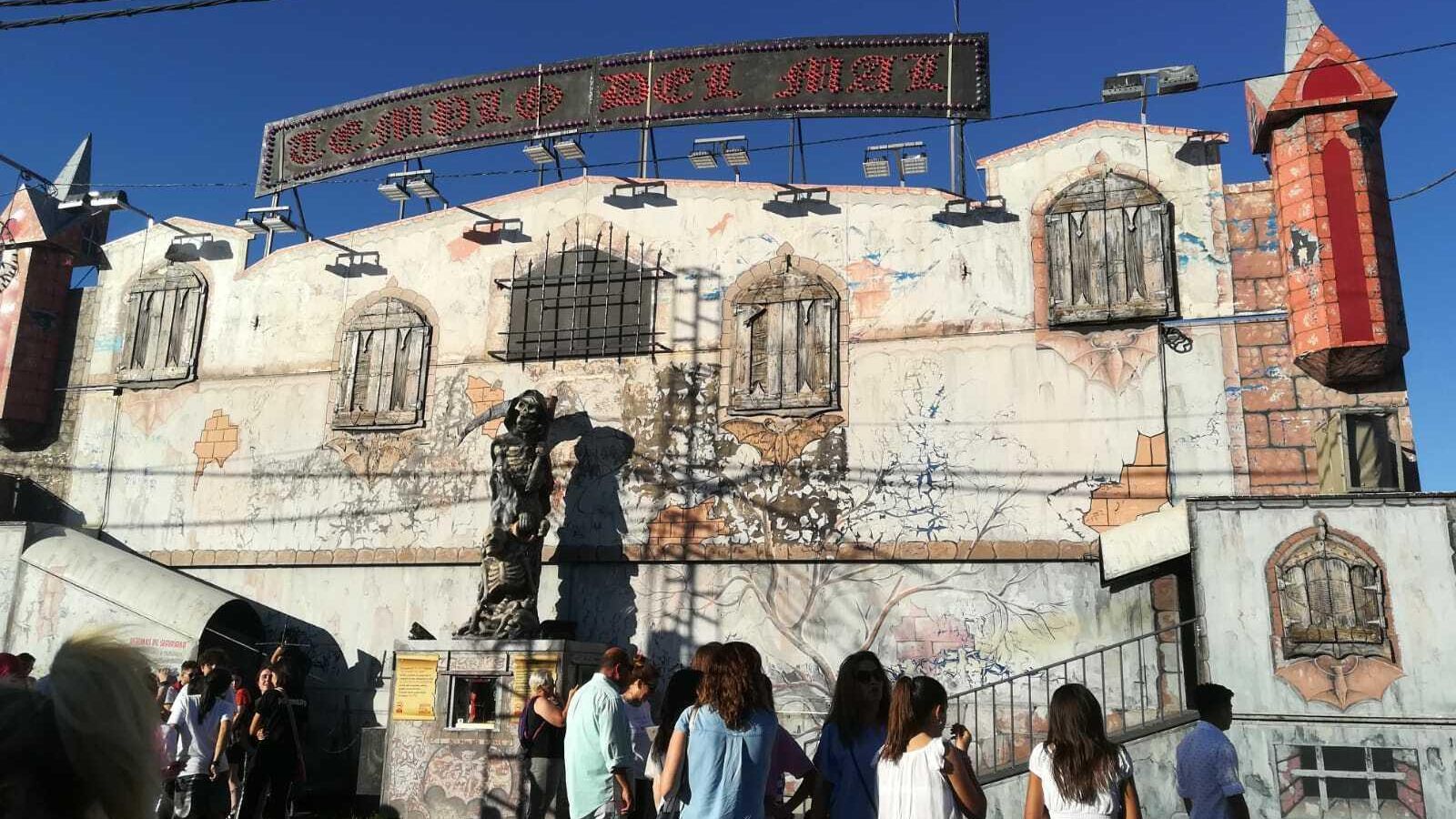 En el 'Templo del mal', la adrenalina la ponen los repullos.