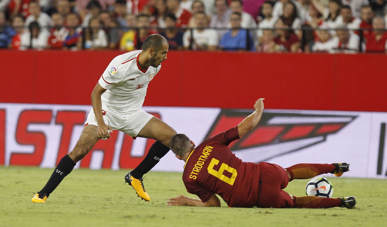 Las imágenes del Sevilla-Roma del IX Trofeo Antonio Puerta
