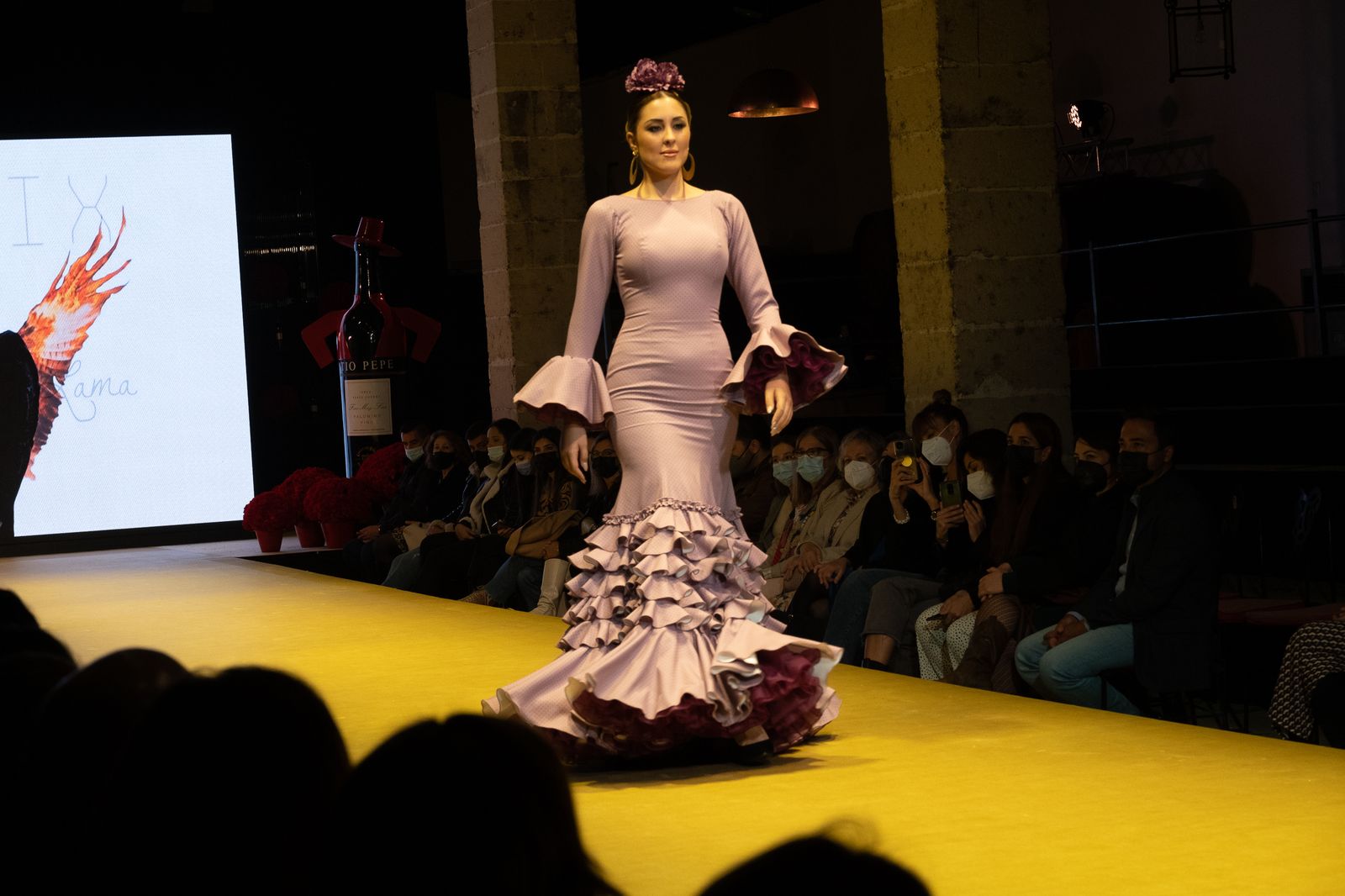 El desfile de Rocío Lama en la Pasarela Flamenca de Jerez, todas las fotos