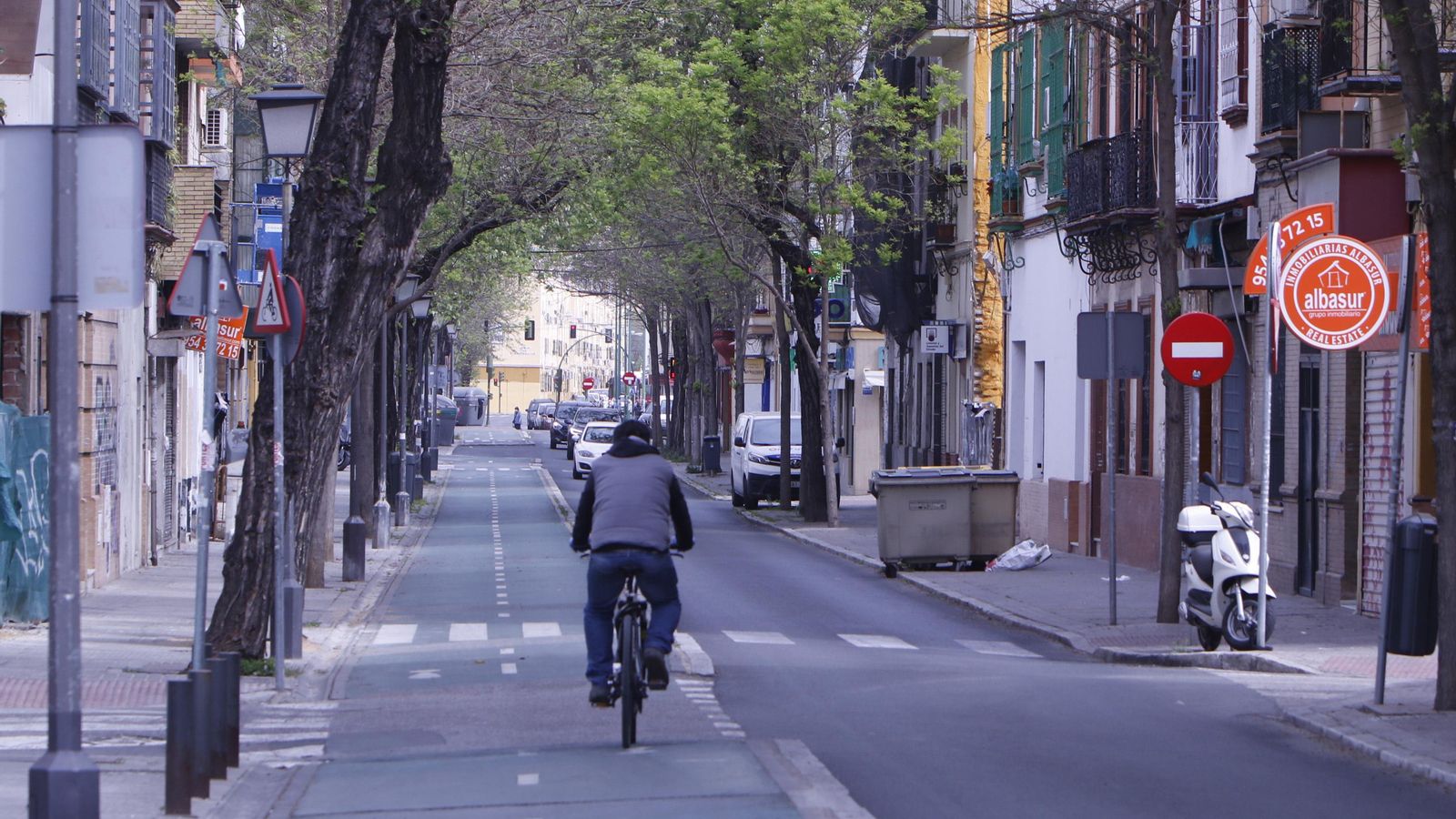 La avenida de la Cruz Roja será totalmente peatonal salvo para garajes y emergencias.