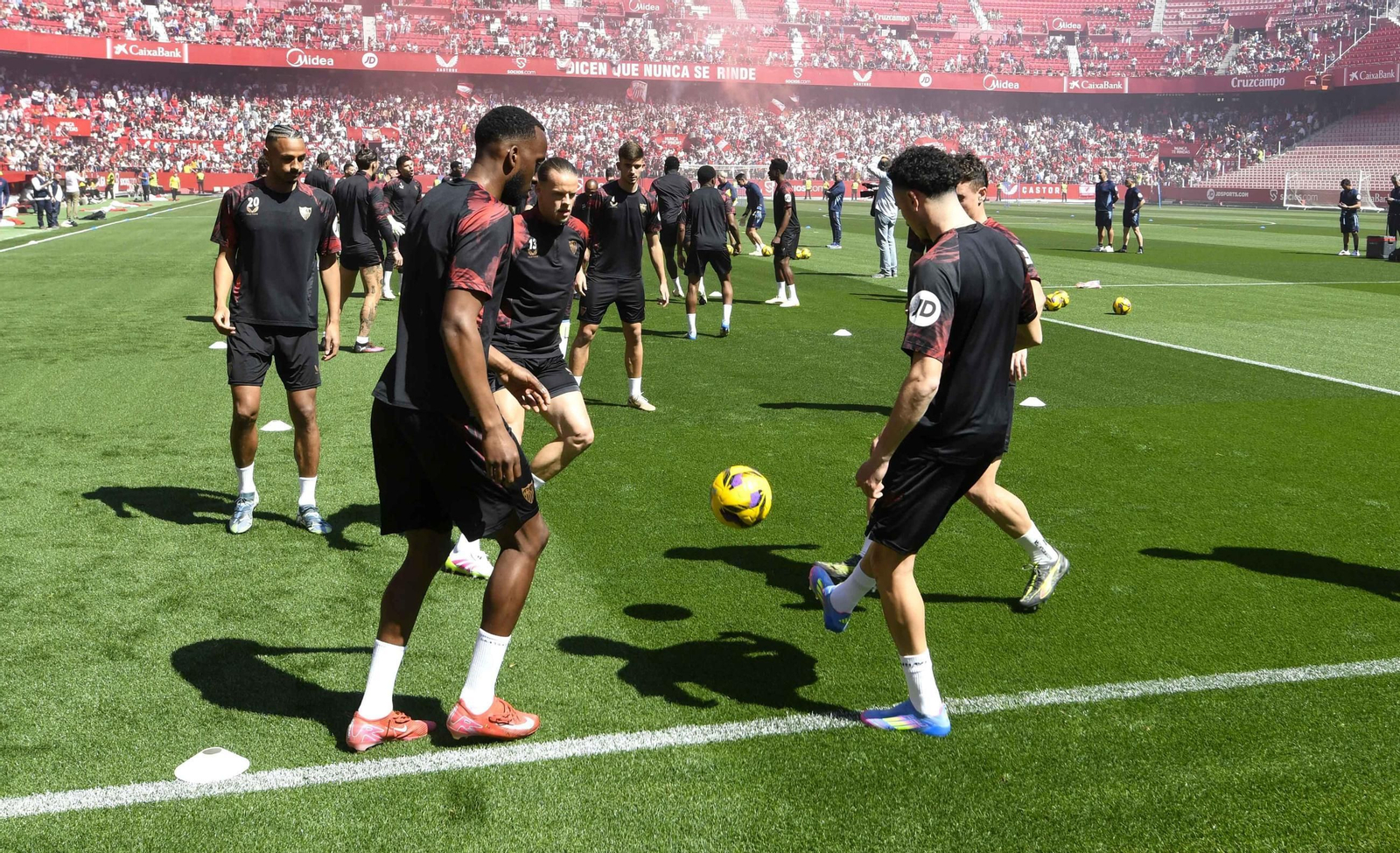 Entrenamiento del Sevilla