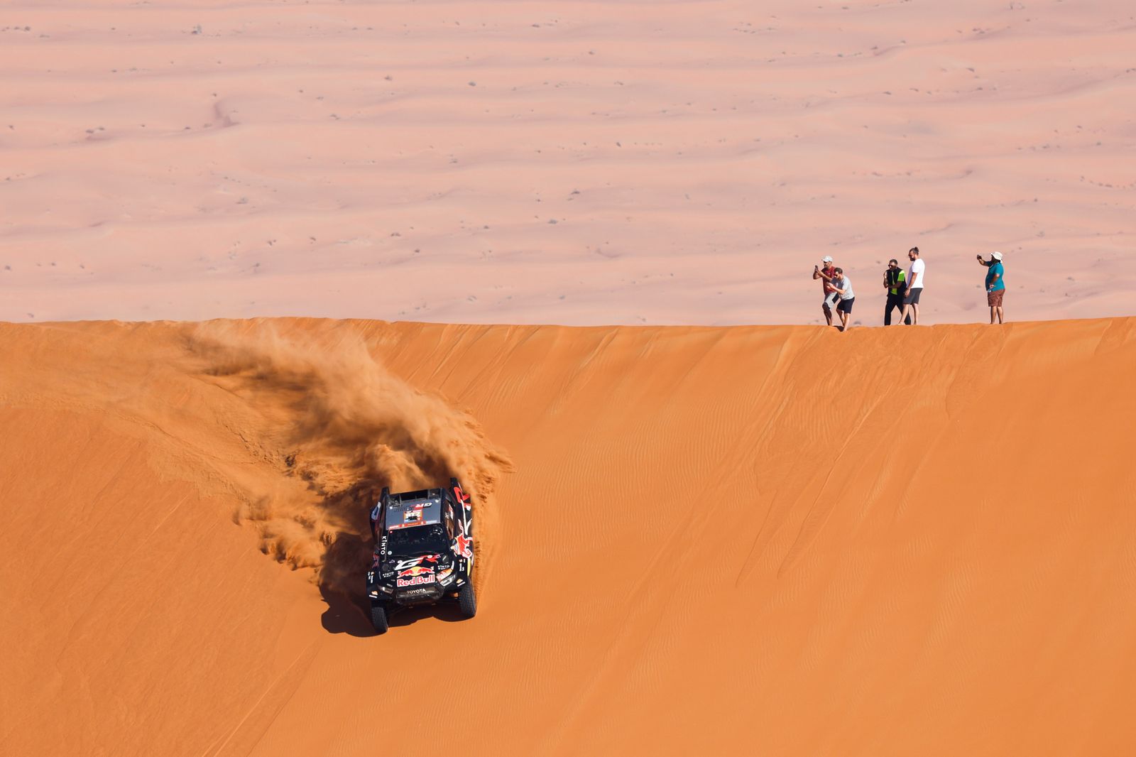 Las mejores fotos del Dakar por las dunas