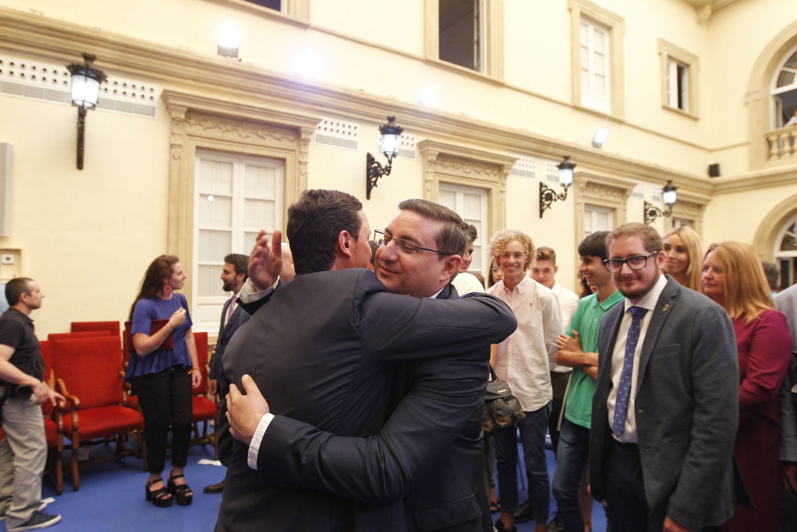 Pleno investidura Presidente Diputación de Almería. Javier Aureliano García