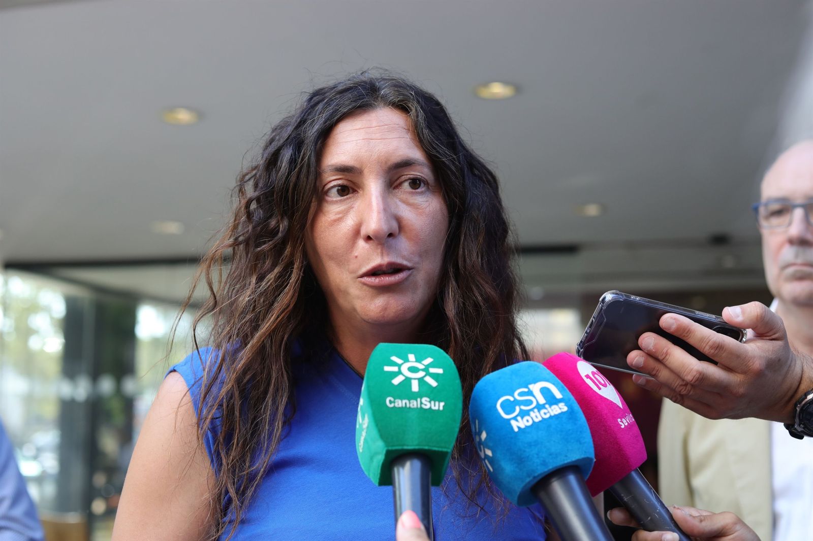 Loles López en una comparecencia anterior