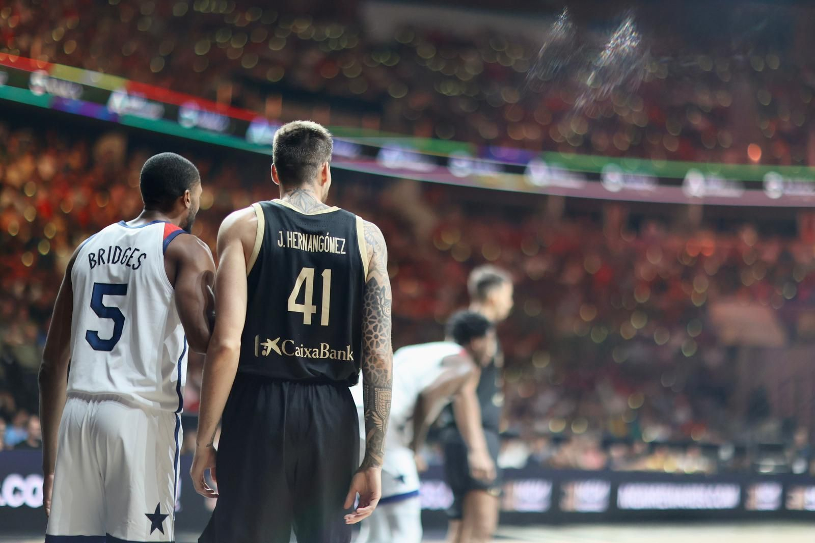 Las imágenes del España-Estados Unidos en el Martín Carpena