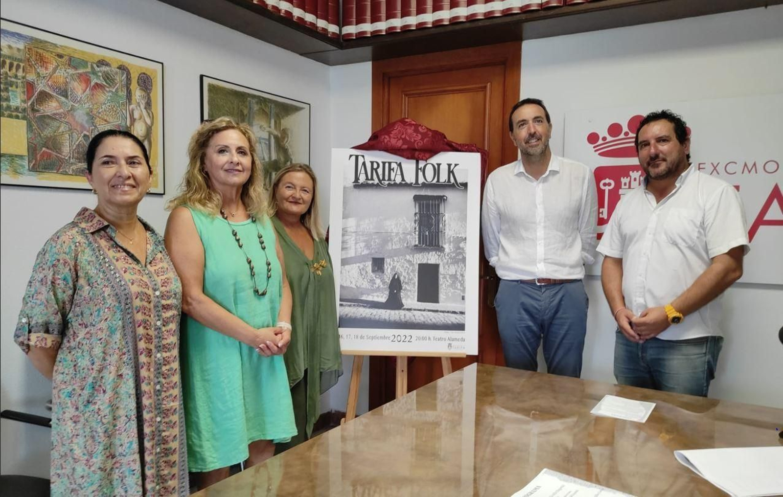 Presentación del cartel del IITarifa Folk