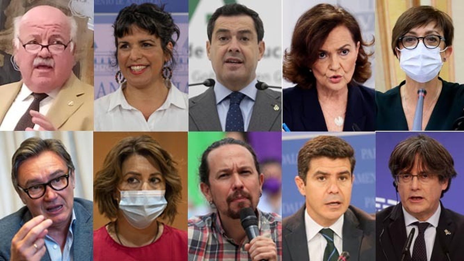 Los protagonistas de la semana