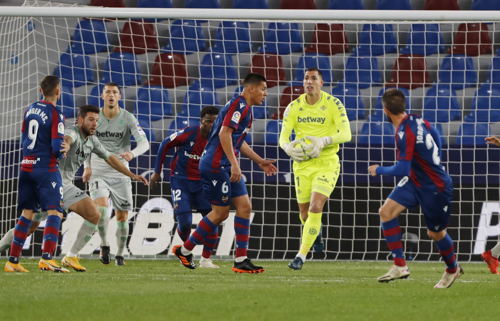 Las imágenes del Levante - Betis