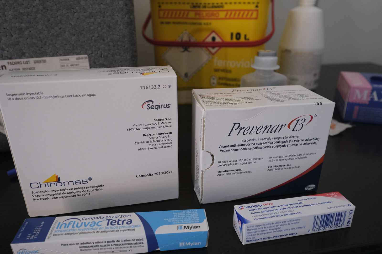 Campaña vacunación gripe. Almería