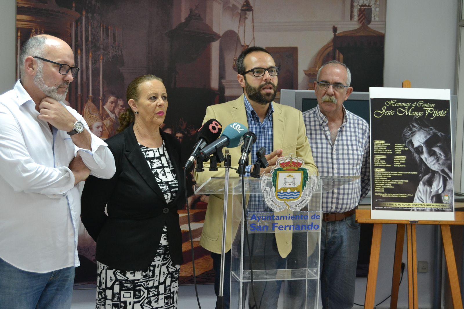 Presentación del homenaje al cantaor 'Pijote'