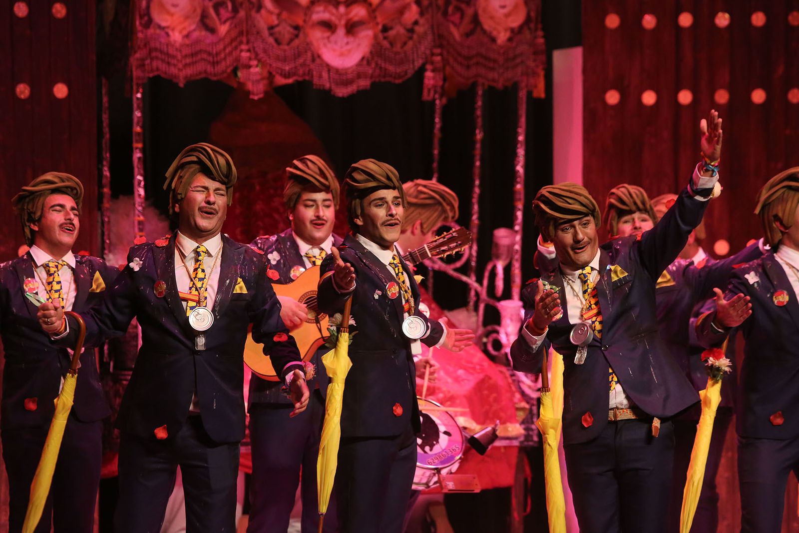 Quinto día de preliminares del Carnaval Colombino en imágenes