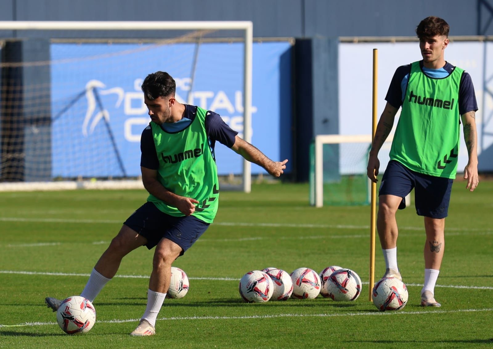 Entrenamiento Málaga CF: Ramón regresa en la primera sesión de la semana