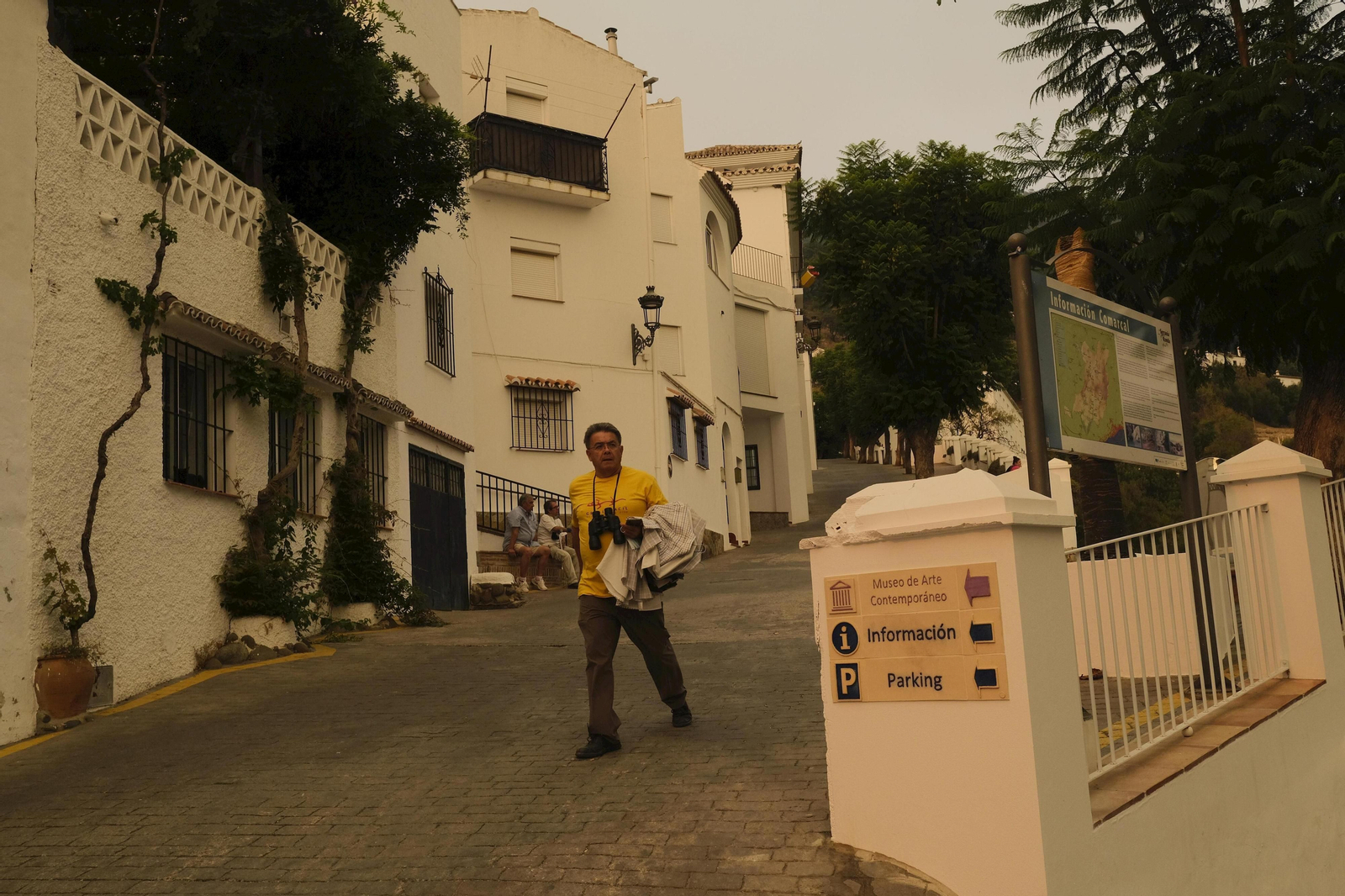 El incendio de Sierra Bermeja, en fotos.