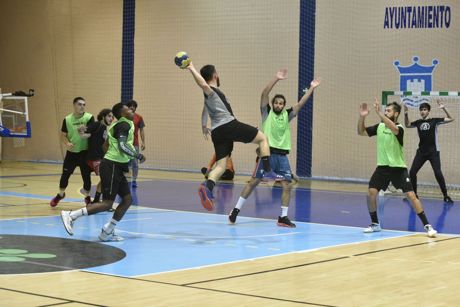 Un entrenamiento del Ciudad de Algeciras