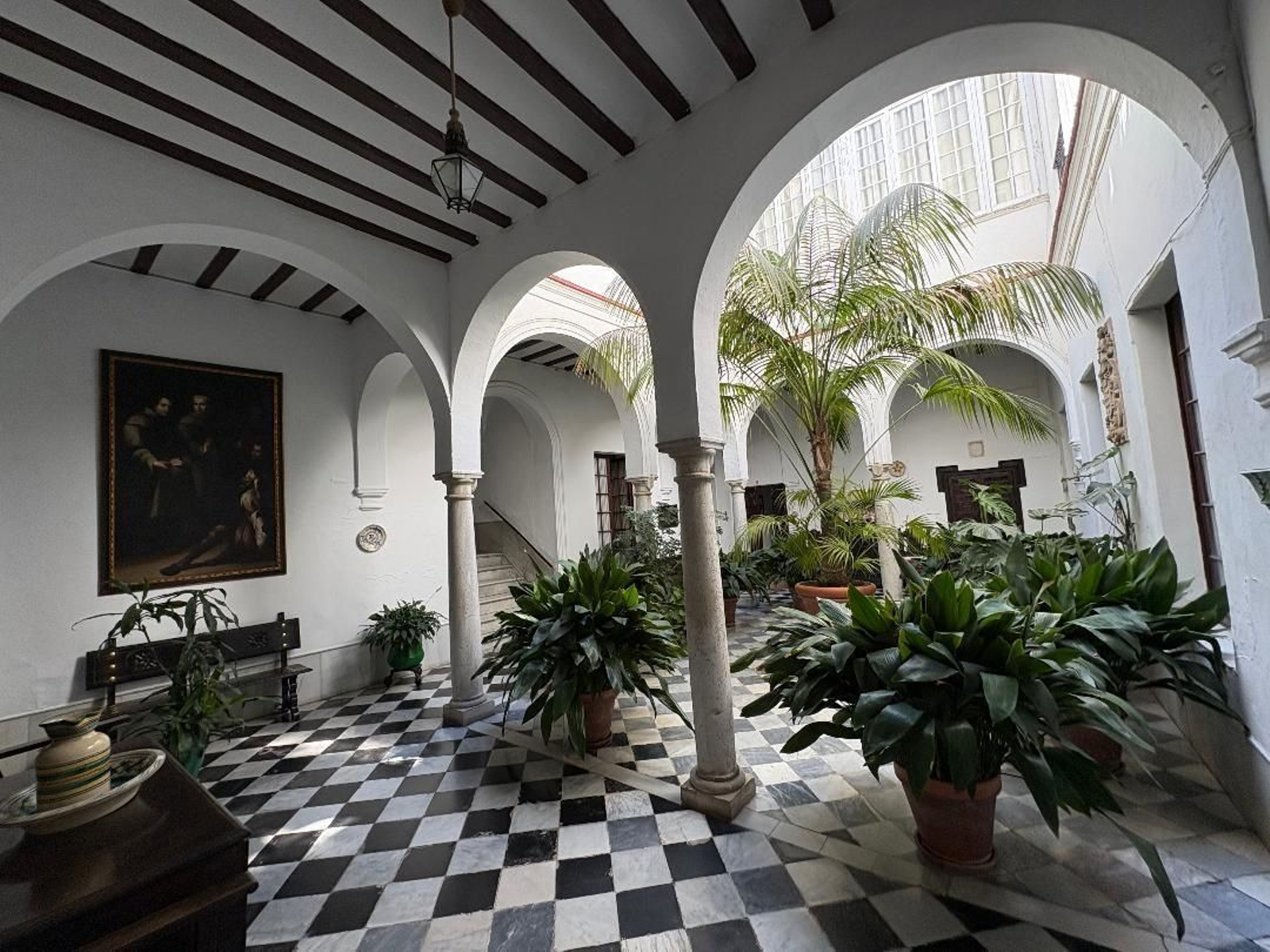 De andar por casa: las imágenes de una vivienda jerezana con mucha solera