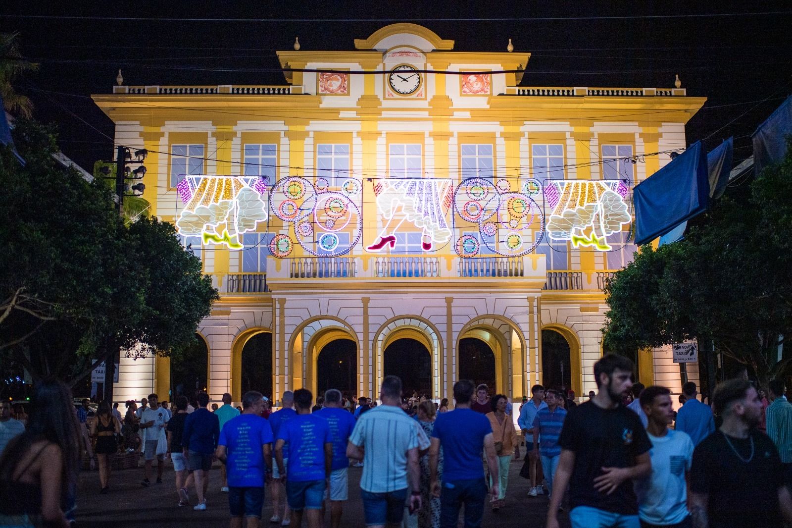 Las noches iluminadas en el Real de la Feria de Málaga (fotos)