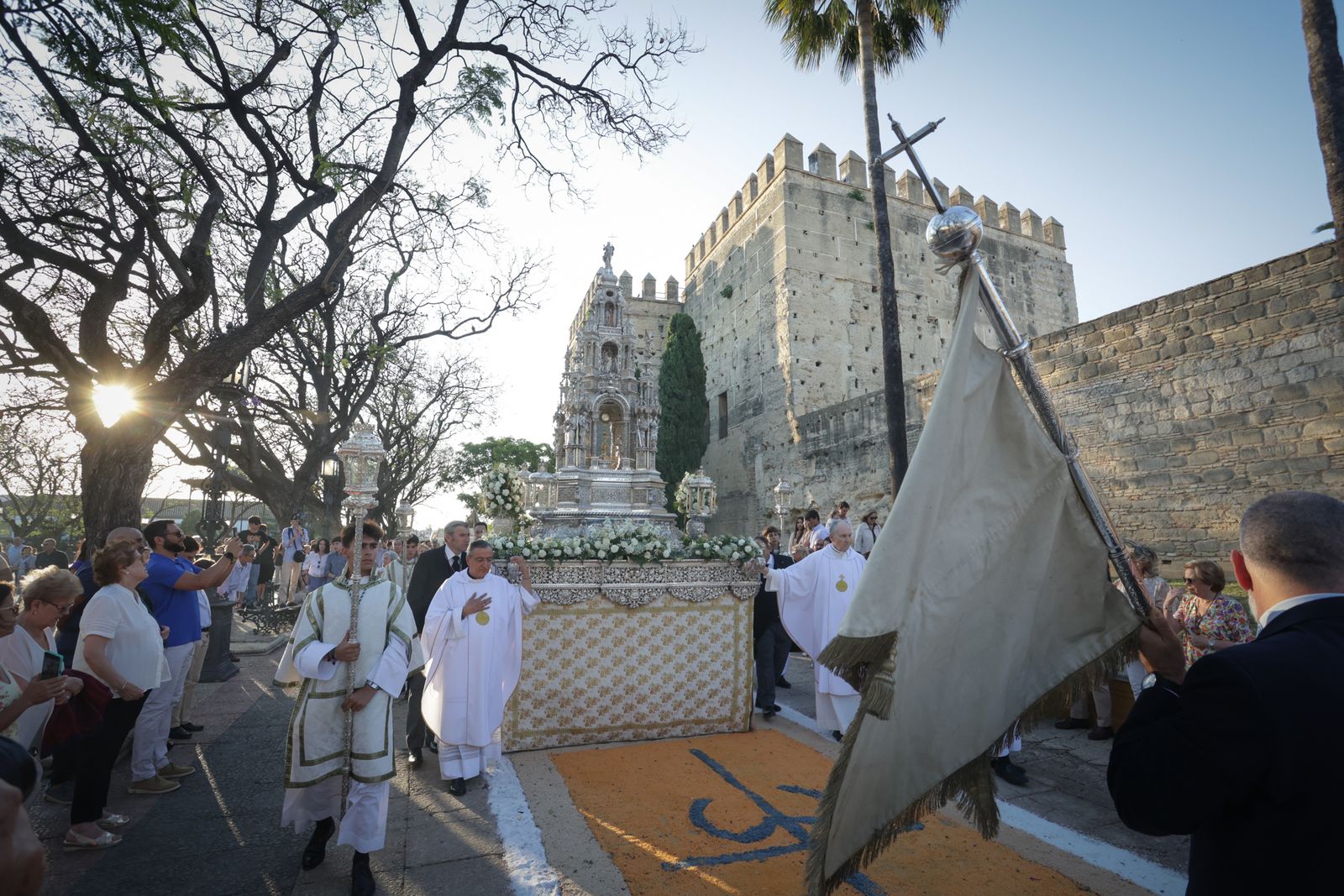 Imágenes de la procesión del Corpus en Jerez