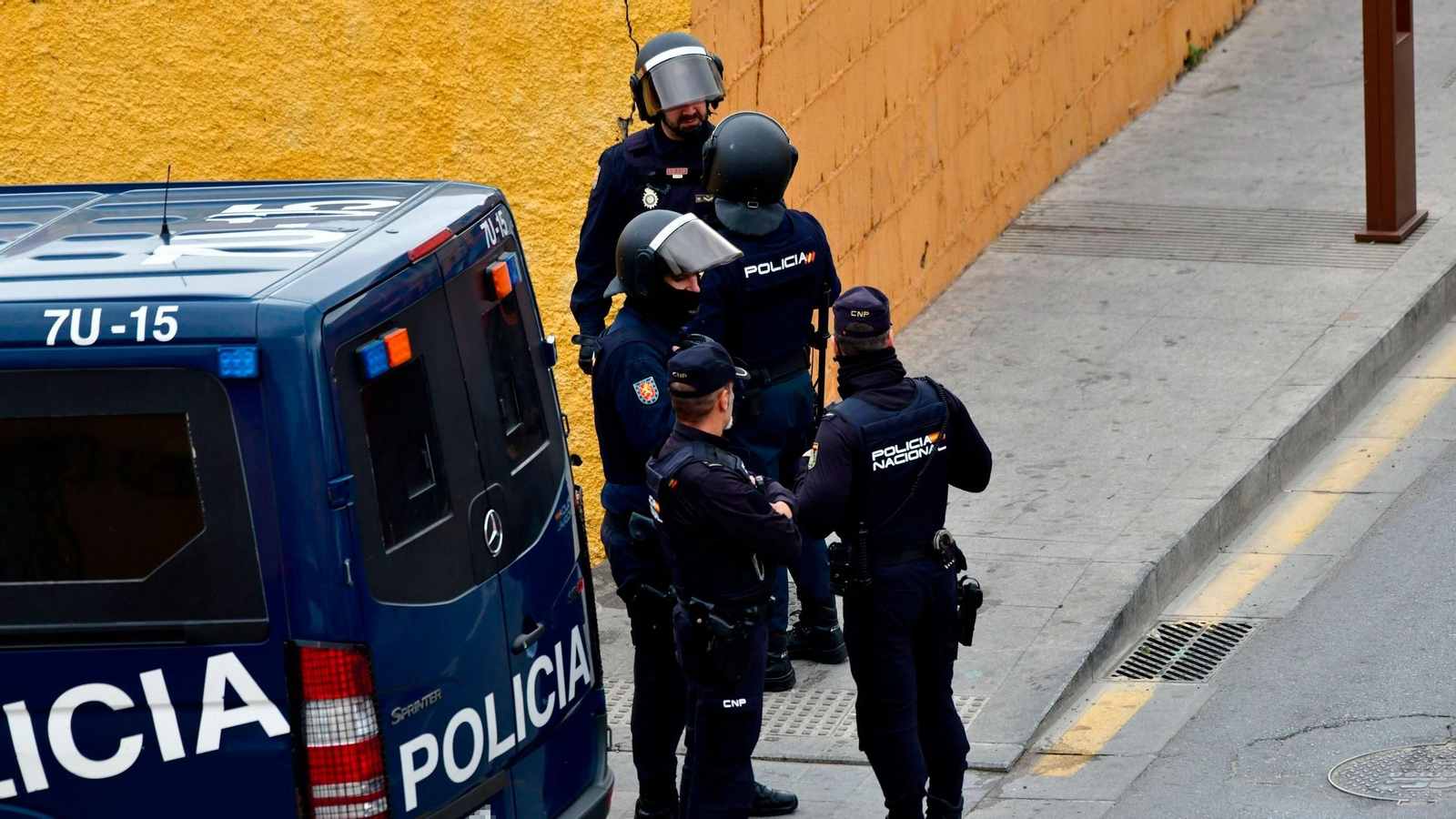 Una operación de la Policía Nacional contra el yihadismo.